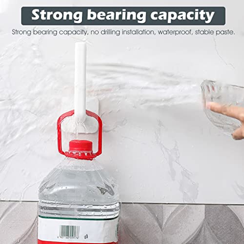 ZIBUYU® Multi Use Wall Mounted Storage Rack for Kitchen Bathroom Bedroom Self Adhesive Toilet Roll Holder Pot Lid Holder Self Adhesive Wall Hook, 2 Pack ZIBUYU® Multi Use Wall Mounted Storage Rack for Kitchen Bathroom Bedroom Self Adhesive Toilet Roll Holder Pot Lid Holder Self Adhesive Wall Hook, 2 Pack